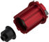 Corps de Roue Libre Aluminium pour Moyeu 3.30R/3.30RTi - rouge/Campagnolo