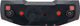 Axa Luz trasera Blueline Steady LED con aprobación StVZO - rojo/80 mm
