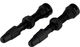 Válvula tubeless en set de 2 - negro/SV 35 mm