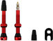 Válvula tubeless en set de 2 - rojo/SV 44 mm