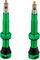 Válvula tubeless en set de 2 - verde cardenillo/SV 44 mm