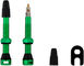Válvula tubeless en set de 2 - verde cardenillo/SV 44 mm