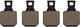 Plaquettes de Frein Type 8.S Sport ECE p. Frein à Disque MT 4 pistons - vert/8.S