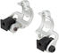 Magura Attache au Guidon Shiftmix 1+2 pour Shimano I-Spec B / I-Spec II - argenté/paire