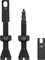 Peaty's Holeshot Fast Flow tubeless valves - black | Presta Valve (SV) | 42 mm