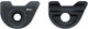 Sattelklemmplatten rund - black/universal