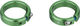 Peaty's Bagues de serrage Monarch Grips - emerald
