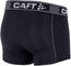 Greatness Bike Boxer Fahrrad-Unterhose - black-white/S