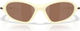 Oakley Lunettes de sport Portal Jacket - cream | prizm tungsten