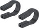 Rixen & Kaul Ersatzschellen für KLICKfix Lenkeradapter - 2er Set - schwarz/22 - 26 mm