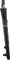 Horquilla Cutthroat Carbon - black/1,5 conificado / 15 x 100 mm
