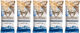 Energy Bar Riegel - 5 Stück - dark chocolate & sea salt/275 g