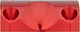 Thomson Juego de placas de fijación de manillar Elite X4 31.8 Dress Up Kit - rojo/universal