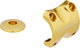 Thomson Juego de placas de fijación de manillar Elite X4 31.8 Dress Up Kit - gold/universal