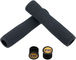 ESI FIT CR Silicone Handlebar Grips - black/130 mm