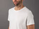 bc basic Road T-Shirt - road sign white/M