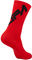 Supacaz Calcetines SupaSocks Twisted - red/36-40