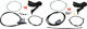 105 v+h Set BR-R7070 + ST-R7020 Scheibenbremse - spark silver/Satz (VR + HR)