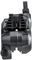 Shimano GRX BR-RX810 + ST-RX810 Disc Brake - black-grey/rear