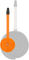S-Tubo-CX/Gravel-All Schlauch 27,5"/28" - orange/30-47 x 584-622 SV 60 mm