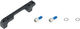 Adaptateur de Frein à Disque pour Disque de 220 mm - noir/PM 7" sur PM