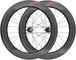 Fulcrum Juego de ruedas Wind 75 Disc Center Lock Carbon 28" - negro/28" set (RD 12x100 + RT 12x142) Shimano