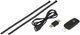 Antivol Pliant Bordo 6500A SmartX avec Télécommande et Attache SH - black/110 cm