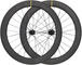 Mavic Cosmic SL 65 Disc Center Lock Carbon Laufradsatz - schwarz/28" Satz (VR 12x100 + HR 12x142) SRAM XDR