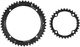 Praxis Works X-Rings Road Chainring Set, 4-arm, 160/104 mm Bolt Circle - black/32-48 tooth