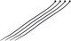 EVO Zip Tie Long Mudguard - black/universal