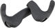 SQlab Stuby Short Handlebar Grips for Twist Shifter (one-sided) - black-grey/M