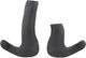 SQlab Stuby Short Handlebar Grips for Twist Shifter (one-sided) - black-grey/M