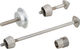 Pitlock Security Set 01/GA Front Wheel + Seatpost + Ahead - silver-silver/universal