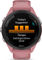 Garmin Forerunner 265S Smartwatch mit Schnellwechsel-Silikon-Armband 18 mm - altrosa-schwarz