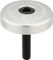 Wolf Tooth Components Ultralight Stem Cap Ahead Kappe mit integriertem Spacer - silver/5 mm