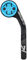 Soporte de manillar Max XL Combo para Wahoo y GoPro - negro/31,8 mm