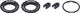 404 Firecrest® Carbon Tubeless Disc Center Lock Laufradsatz - black/28" Satz (VR 12x100 + HR 12x142) Shimano