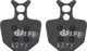 GALFER Plaquettes de Frein Disc Standard pour Formula - semi-métallique - acier/FO-001