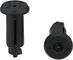 Renthal Push-On Ultra Tacky Handlebar Grips - black/135 mm