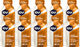 Energy Gel - 10 Stück - salted caramel/320 g