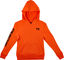 Fox Racing Shox Sudadera con capucha FOX Logo Youth - naranja/M