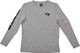 Fox Racing Shox Camiseta FOX Logo Youth L/S - grey/M