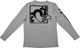 Fox Racing Shox Camiseta FOX Logo Youth L/S - grey/M