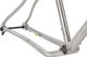 Blackheart Kit de cuadro Gravel Ti - titanium brushed/1 1/8"/M/55 /28"