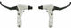 Avid Palanca de frenos FR-5 - 2 unidades - negro-plata/set (RD + RT)
