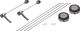 Urban XT V-Brake / Disc Center Lock DT Swiss 535 28" Laufradsatz - schwarz/28" Satz (VR 9x100 + HR 10x135) Shimano