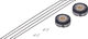 Mountain Deore Disc Center Lock DT Swiss 533D 29" Laufradsatz - schwarz/29" Satz (VR 15x100 + HR 12x142) Shimano Micro Spline
