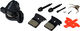 Pinza de frenos GRX BR-RX810 con pastillas de resina - antracita/RT Flat Mount