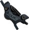 Shimano SLX BR-M7120 Brake Caliper w/ Resin Pads - black/front / rear post mount 6"