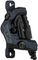 SLX Bremssattel BR-M7120 mit Resinbelag - schwarz/VR / HR Postmount 6"